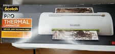 Scotch Pro Thermal Laminator Never Jam Technology 2 Roller System 9 New In Box