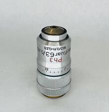Zeiss Neofluar 63x090 Phase Microscope Objective With Correction Collar 160mm