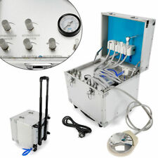 Portable Dental Mobile Rolling Box Delivery Unit 4 Hole Air Compressorsuction