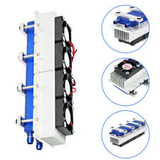 12v Thermoelectric Peltier Refrigeration Water Cooling System Kit Cooler 288w Us