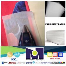 Parchment Silicone Tissue Paper For Heat Transfer Applications 85x11 100 Sheets