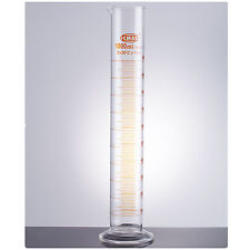 1000mlglass Measuring Cylinder Withgraduatispout Mouth1 Litreheavy Wall