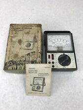Vintage Sears Portable 43 Range Multitester 5190 With Box And Manual