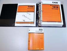 Case 1818 Uni Loader Skid Steer Service Parts Operators Manual Owners Repair