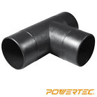 Powertec 4-inch T-fitting Dust Hose Connector 70107