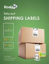 Koala Shipping Label Half Sheet 85 X 55 200 400 500 600 800 1000 2000 2 Per Sh