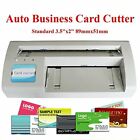 Business Card Slitter Cutter 89x51mm Card Diy 110v With 2000 Business Card Templ