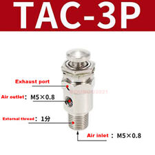 Tac 3p Air Pneumatic Mechanical Exhaust Valve 2 Port 3 Position Switch Valve 18