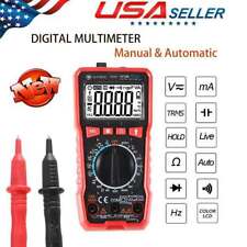 Digital Lcd Multimeter Ac Dc Voltmeter Ammeter Ohmmeter Volt Tester Diodes Meter