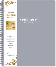 Academic 2022 2023 Hardcover Daily Monthly Planner Day Designer Organizer New