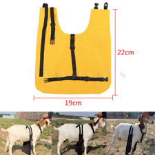 Anti Mating Full Coverage Apron With Harness For Goats Sheep Medium Size Yellow