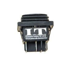Industec Dpdt 20a 6 Pin On Off On Momentary Rocker Waterproof 12v Outdoor