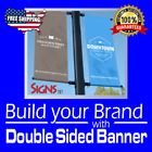 2 X 6 Double Sided Print 15 Oz Full Color Custom Bannerfree Shipping