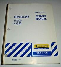 New Holland H7220 H7320 Disc Mower Conditioner Service Repair Manual Original Nh