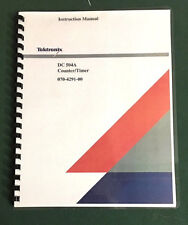 Tektronix Dc 504a Instruction Manual With 11x17 Foldouts Amp Protective Covers