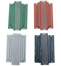 4 Double Sided Universal Pcb Perf Board 2x8 3x7 4x6 5x7 Cm Green Red White Blue