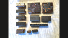 Printing Templatesblocks Wood Metal Copper