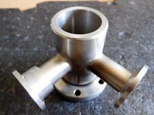Varian High Vacuum Research Chamber Y L Elbow Connector Flange 15 Outer