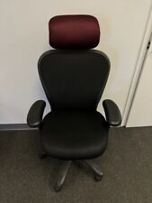 Nightingale Cxo 6200d Memory Foam Mesh Burgundy Headrest Office Chair