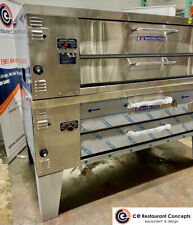 Bakers Pride Double Stack Pizza Y602 Deck Natural Gas Or Propane