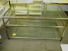 Retail Stainless Steel Amp Glass Display 3 Shelf Table