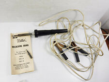 Vintage Weller Tcp12p Solder Iron 12v 40w 12 Volts With Battery Clamps