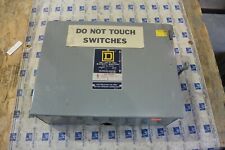 Square D 92442 60 Amp 600 Volt Non Fused 4 Pole Double Throw Transfer Switch