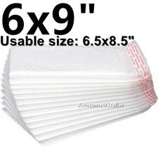6x9 Poly Mailers Bubble White Padded Envelope Bags Shipping Mailing Self Seal