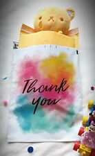 Designer Polymailer Colorful Thank You Poly Mailers 10x13