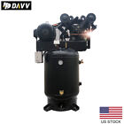 Industrial 10hp 60v Reciprocating Air Compressor 2 Stage Air Pump Asme-60-gallon