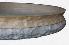 Stone Master Molds Chiseled Edge Concrete Countertop Edge Form Liner 10x25