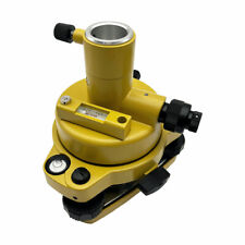 New Yellow Tribrach Amp Adapter With Optical Plummet For Total Station Surveying