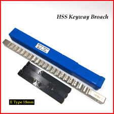 Metric Keyway Broach 18mm E Type Amp Shim Cutter Involute Spline Cutting Machine