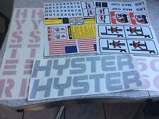 Hyster Forklift Decal Kit With Safety Decals Hyster S50xm Fast Ship