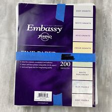 Embassy Ampad Colored Paper 200 Sheets Multicolor Paper Inkjet And Laser