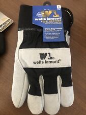 Wells Lamont Xl Cold Weather Warm Work Gloves Leather Suede Nwt