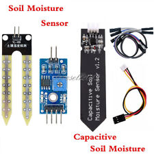 Analog Capacitive Soil Moisture Sensor V12 Sensor Cable Corrosion Resistant L