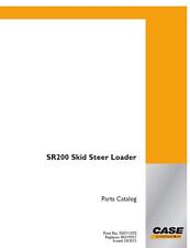 Best Case Case Sr200 Skid Steer Loader Genuine Parts Catalog Manual On Cd