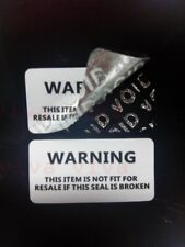 50pcs Custom Made Warranty Void Label Temper Evident Seal Temper Proof Sticker