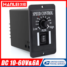 Dc 10 60v 6a Pwm Dc Motor Speed Controller Reversible Switch Regulator Switch