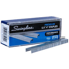 Swingline 35450 Sf4 Premium Staples Chisel Point Box Of 5000