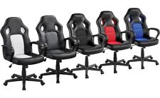 Office Gaming Chair Leather Swivel Computer Chair Ergonomic Executive Desk Chair
