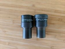 Lot Of 2 Leitz Microscope Eyepiece 519748 10x18 Optics