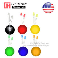 6kinds 120pcs 3mm Led Diodes Diffused White Red Yellow Green Blue Mix Kits