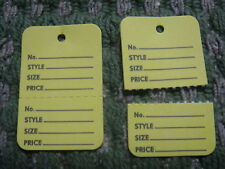 300 Clothing Price Tagging Tag Tagger Gun Hang Label Yellow Large 1 34x 2 78