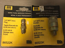 Stanley Bostitch Heavy Duty 14 Mpt Male Socket Amp Plug New Air Tool Compressor