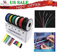 30 Awg Silicone Hook Up Electrical Kit Cables 6 Colors 30 Gauge Stranded Wires
