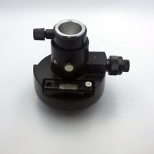 New Black Tribrach Adapter With Optical Plummet For Total Stations Prism Set