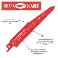 Shark Blades Ultra Bi Metal Reciprocating Saw Blades Demolition Heavy Duty