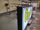 Double Sided Outdoor Led Lightbox Sign Graphic 24x48x10 Extrusion Aluminum